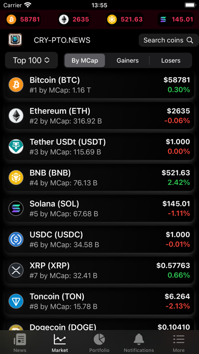 Crypto News by cry-pto.news Screenshot