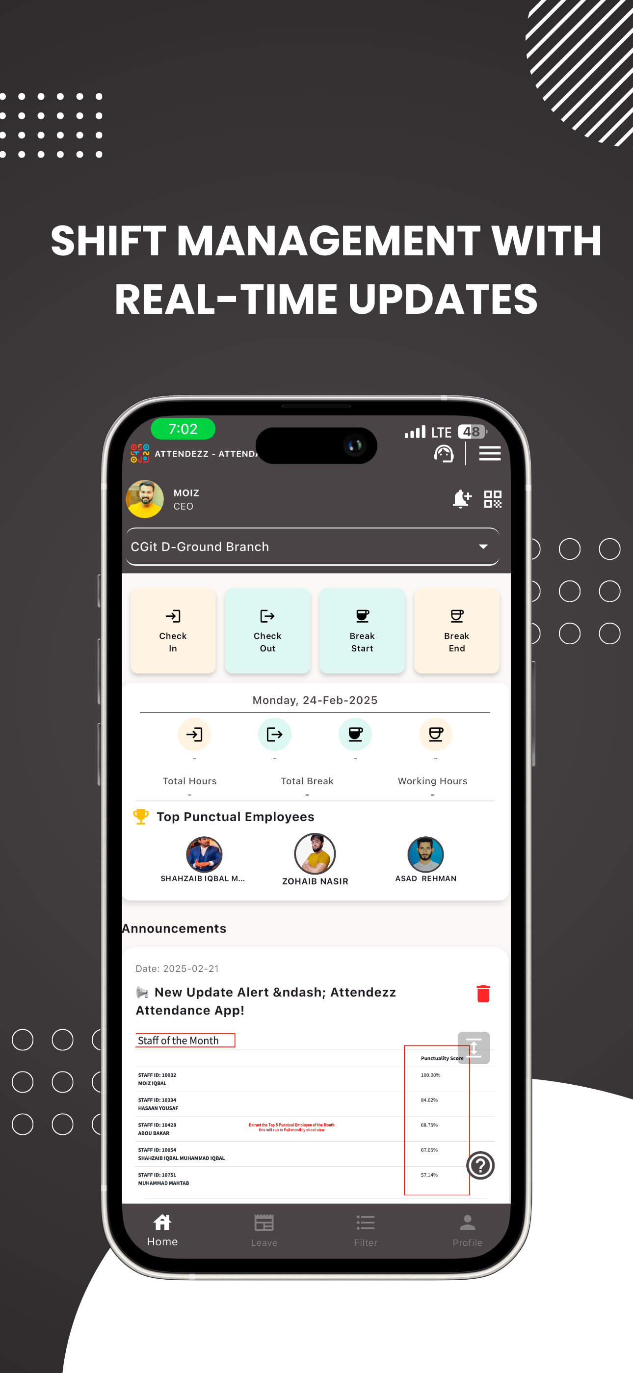 Attendezz - Attendance App