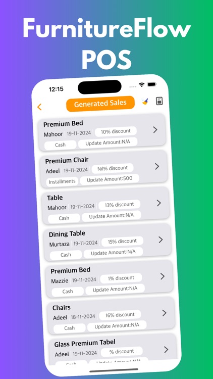 FurnitureFlow POS screenshot-3