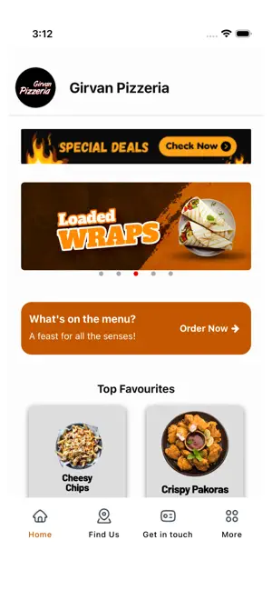 Girvan Pizzeria screenshot 2
