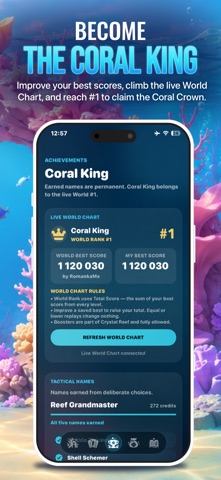 Crystal Reef: Match-3 Puzzle Screenshot 5 of 7