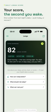 Longa: AI Longevity Coach Screenshot 1 of 6