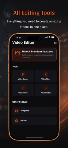 FlexClip : Video Editor iPhone screenshot