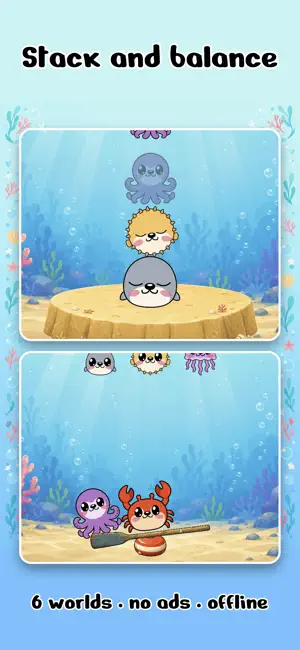 Animal Tower: Toddler Games screenshot 1