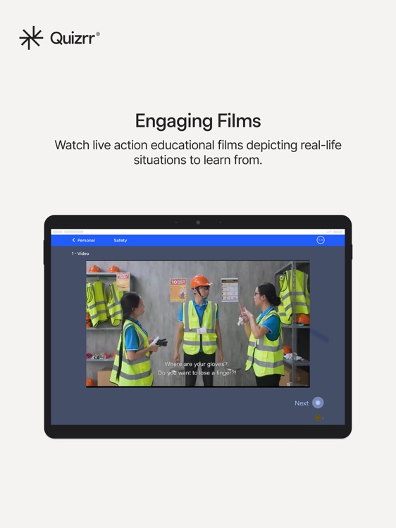 Quizrr Tablet Training screenshot-3