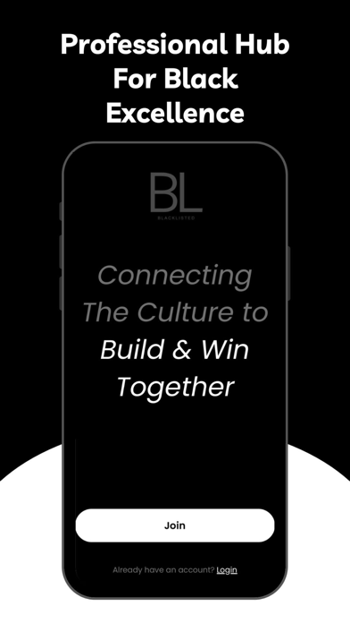 BlackListed App Screenshot