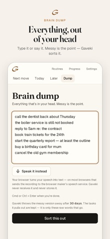 Gaveki — ADHD Focus App Screenshot 2 of 8