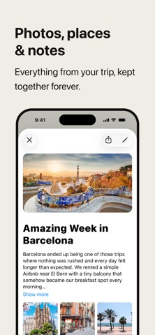 Tripjo: Trips, Budget & Stats screenshot
