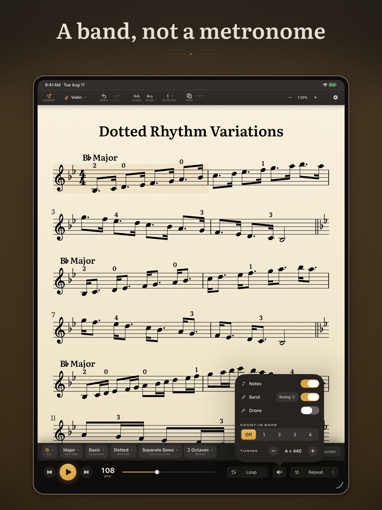 Screenshot 2 of Daily Scales: Practice Sheets