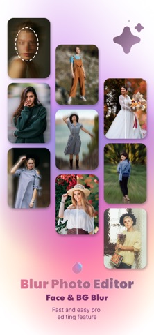 Blur Photo Editor: Face & BG screenshot