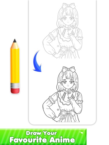 Anime Art Sketchbook Pro iPad screenshot