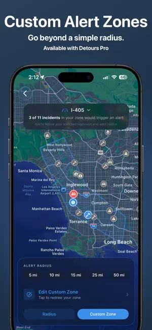 Detours: Traffic & Road Alerts screenshot 2