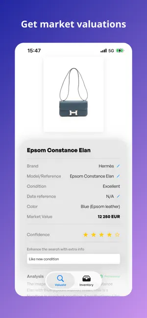 Circulaire Valuations screenshot 3
