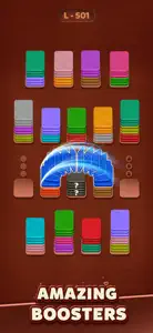 Card Shuffle: Wood Sort 3D Puz screenshot #5 for iPhone