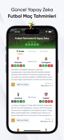 Futbol Tahminleri & Yapay Zeka screenshot