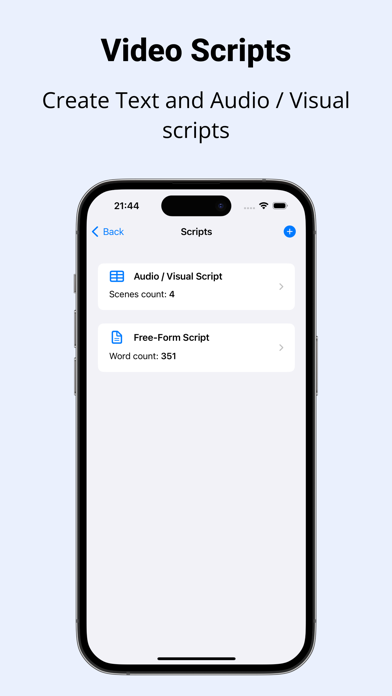 Video Production Planner Screenshot