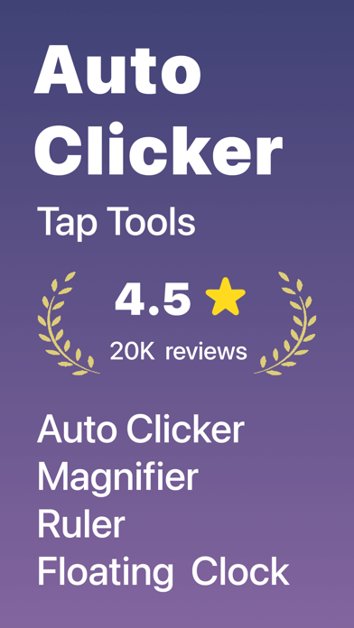 Auto Clicker - Toolshub Screenshot