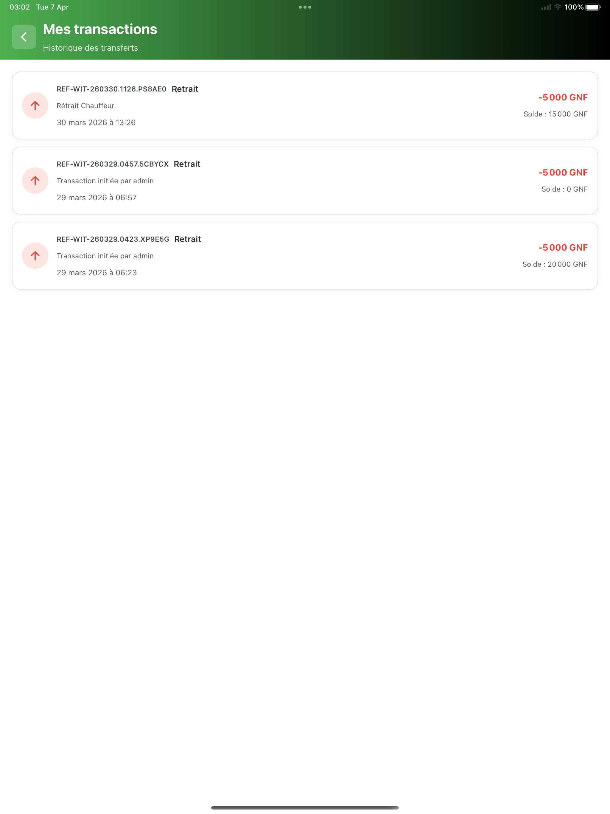 TinaStock Driver screenshot 12
