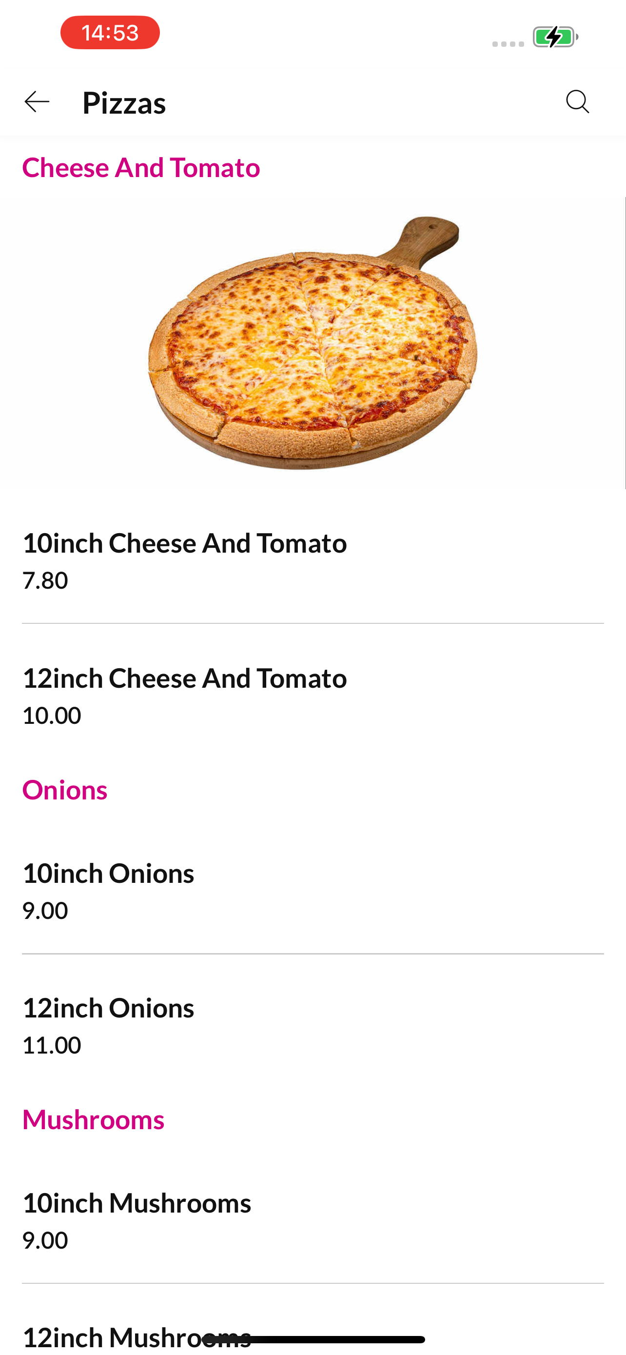 Tony's Kebab & Pizza House screenshot 3