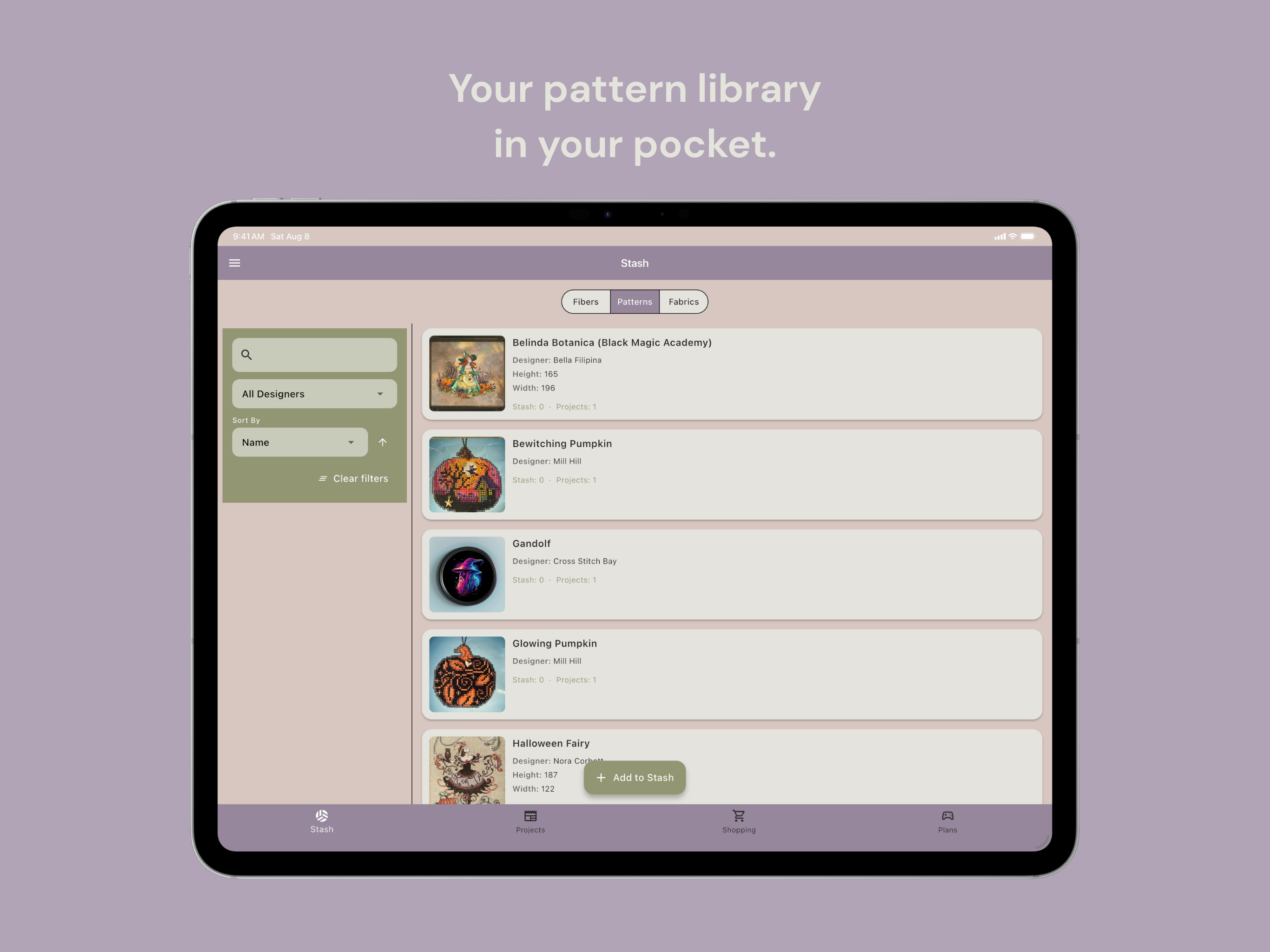 X-Stitch Tracker: Stash & WIP screenshot 13