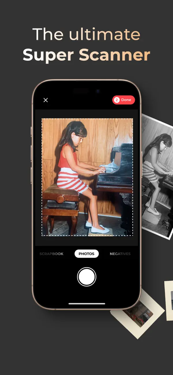 #1. Photo Scanner Plus (iOS) 由: Photomyne LTD