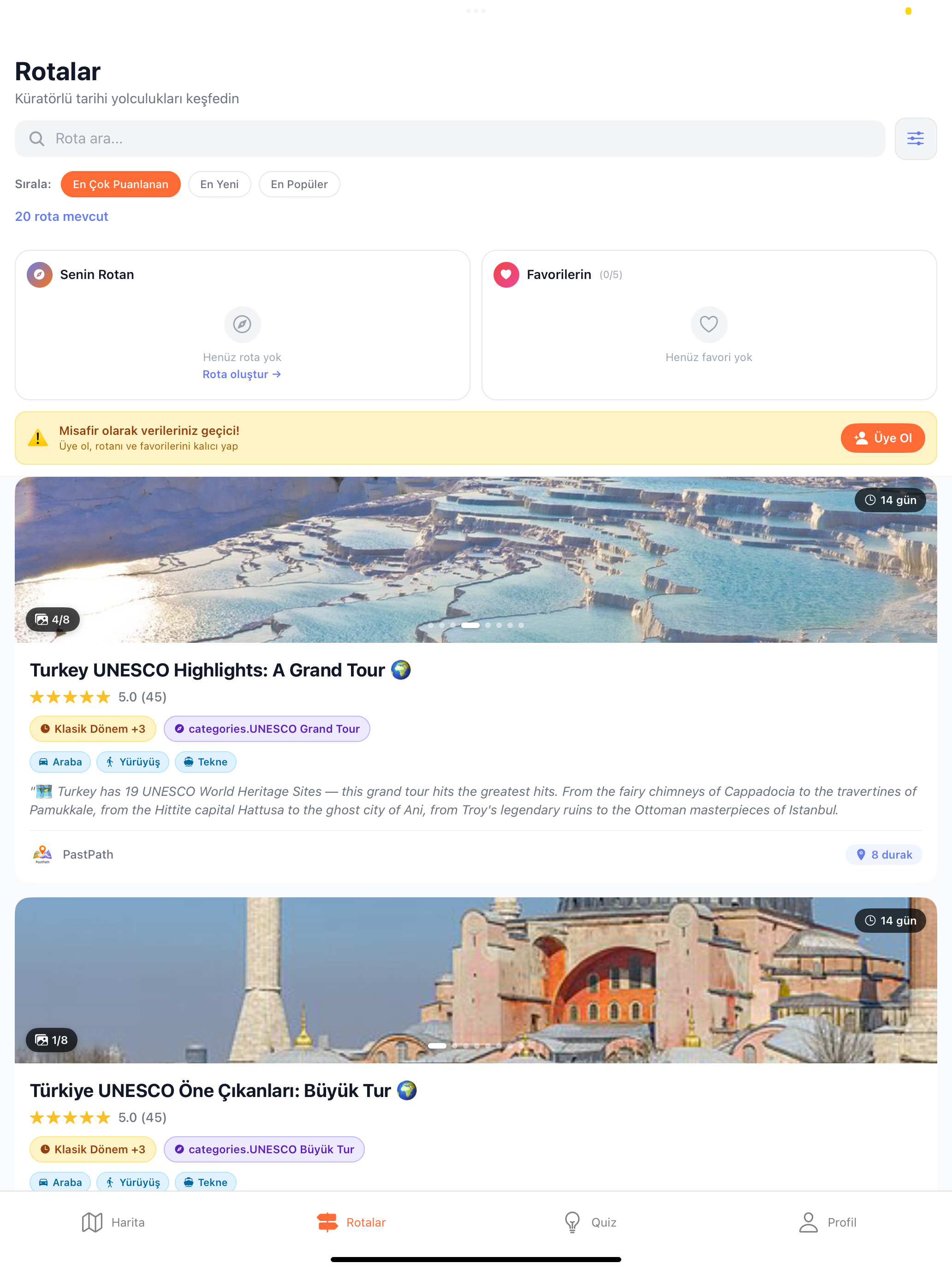 PastPath: Discover & Explore