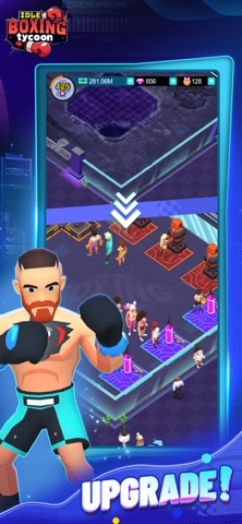 Idle Boxing Tycoon iPhone screenshot