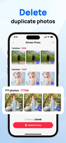 AuraSort - Smart Photo Keeper iPhone screenshot