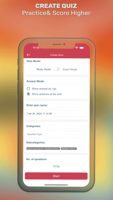 Medical Surgical Nursing MIE Screenshot