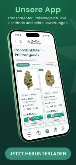 Screenshot von MedCanOneStop auf dem iPhone 4