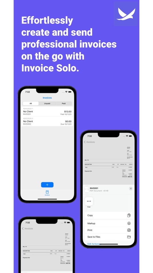 #3. Invoice Maker - Invoice Pal (iOS) 由: Programacion Viktor Seraleev EIRL
