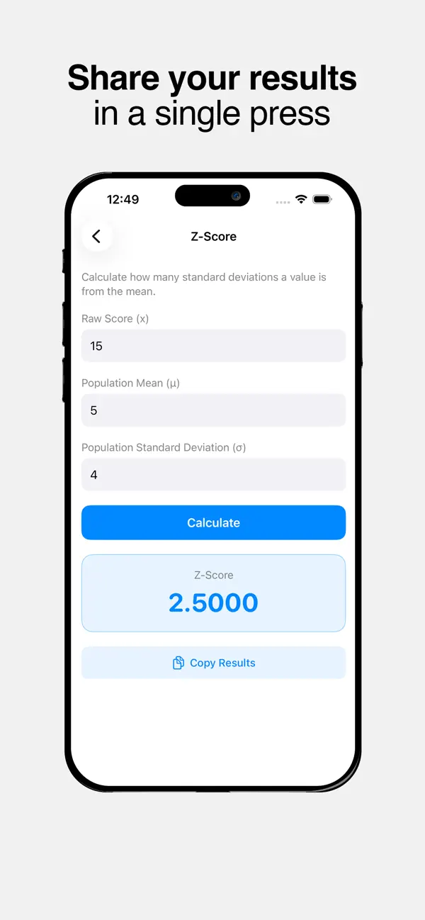 Screenshot #3 pour Easy Stats