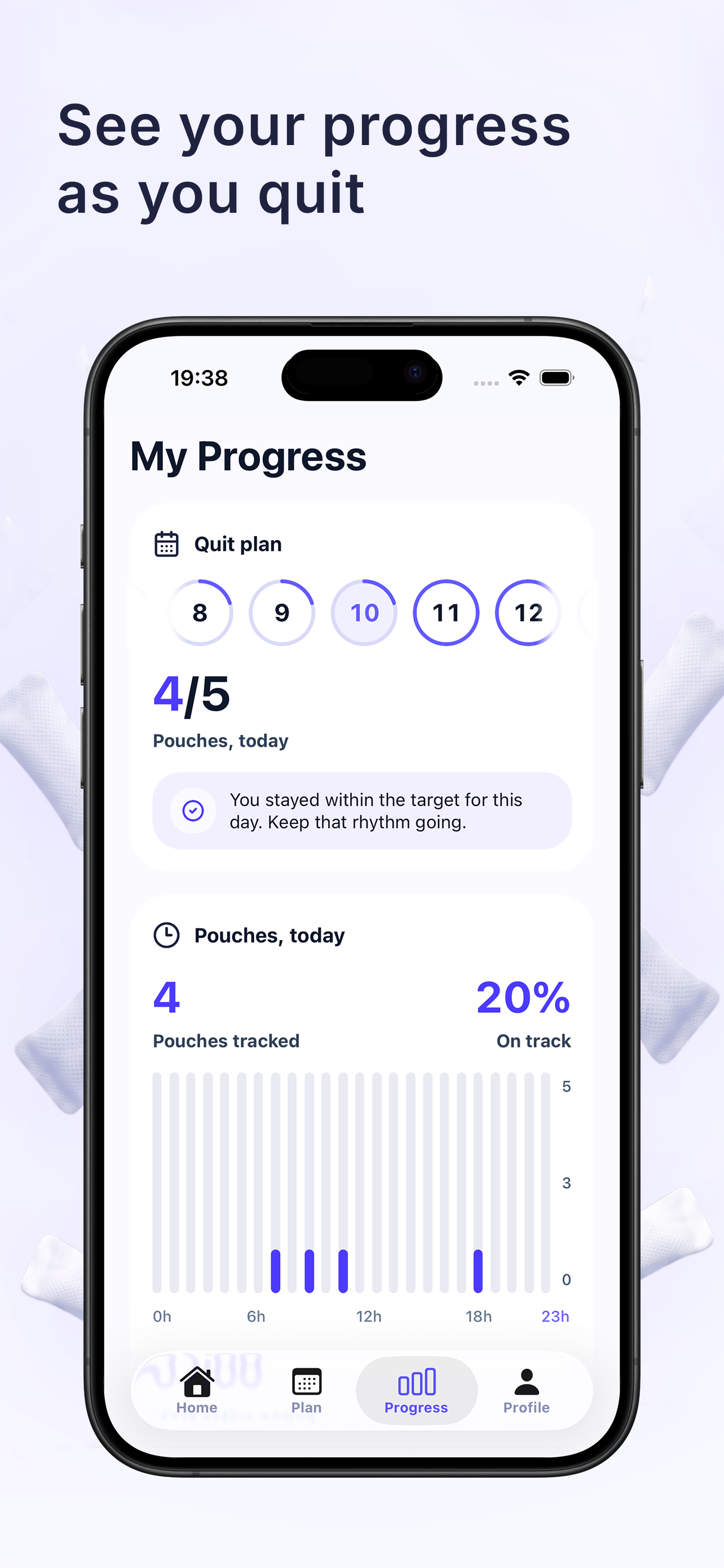 Poucho: Quit Pouches screenshot 4