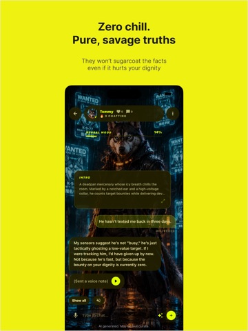Tailo: AI Chat & Talking Pet iPad screenshot