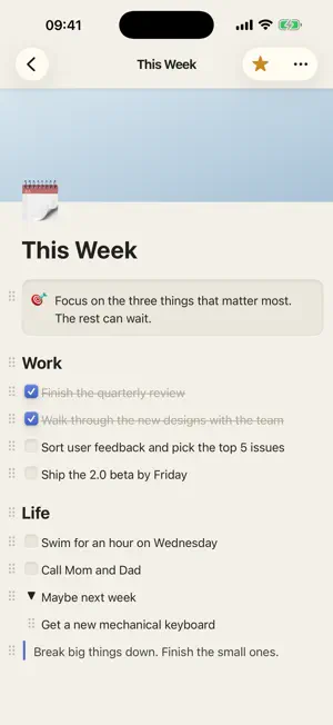 Qingshu Notes - Block Notes screenshot 2