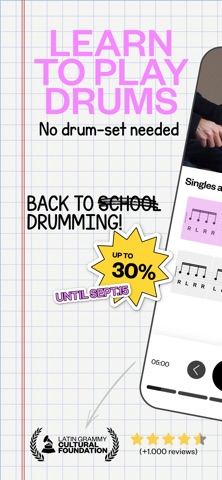 Drum Coach: Learn Drums Guided Screenshot 1 of 9