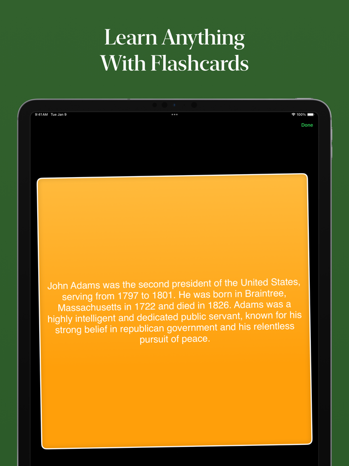 #1. Flash Cards: Create With AI (iOS) بواسطة: Yauhen Bahdanovich