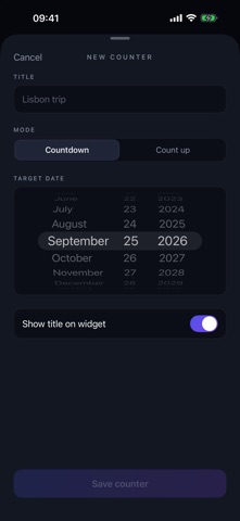 Days: Countdown & Count up screenshot 4