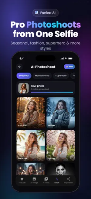 Funkar: AI Image & Video Maker screenshot 4