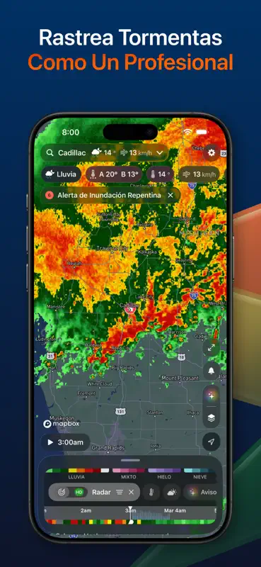 Storm Radar: mapa del tiempo screenshot 1 of 10