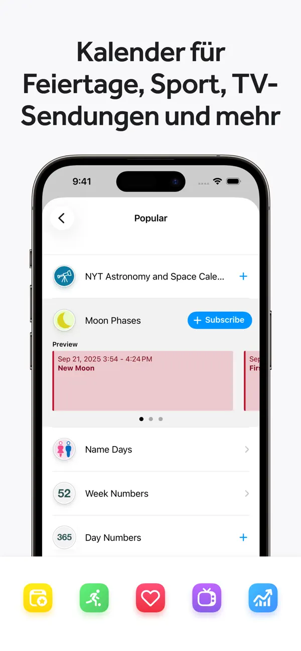 Fantastical - Calendar & Tasks iPhone App Screenshot 6 – Produktivität
