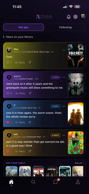 Noxe — Media Tracker screenshot 3