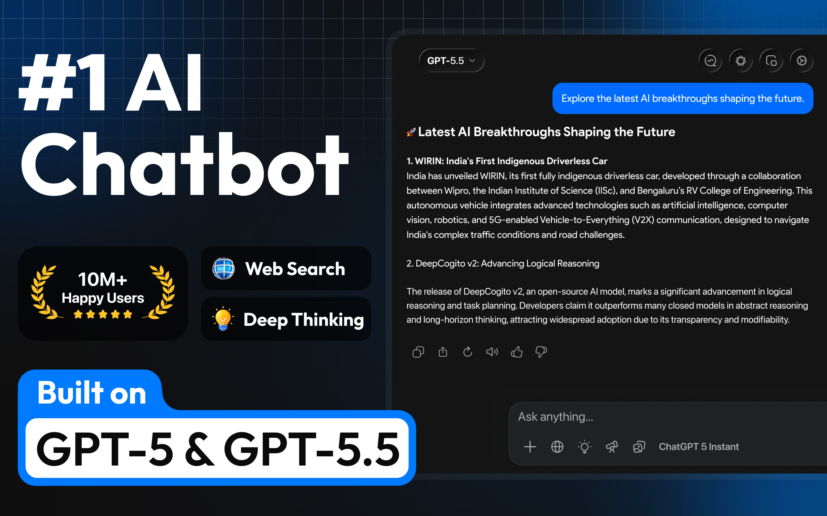 AI Chatbot – Ask AI Anything