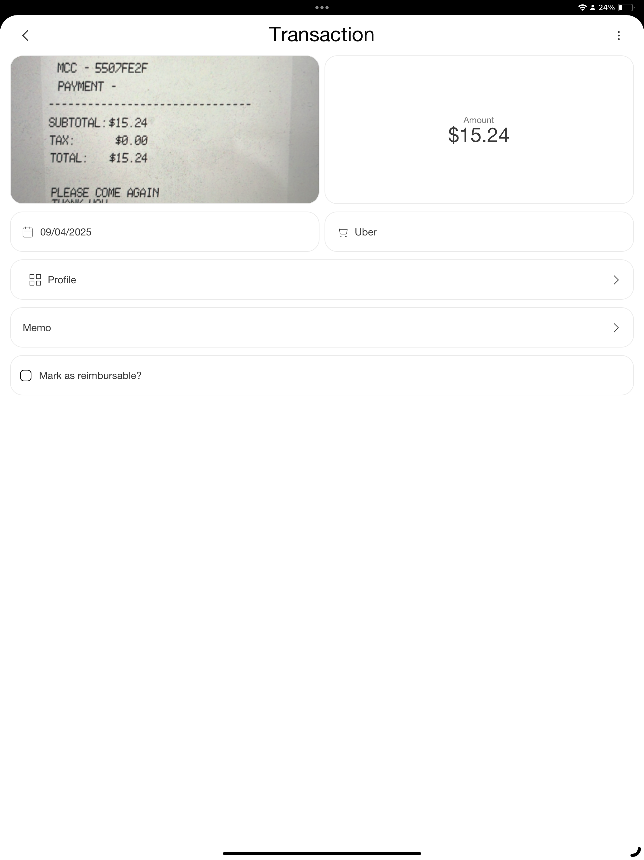Vergo: Simplify Your Expenses!