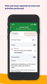 AlayaCare screenshot