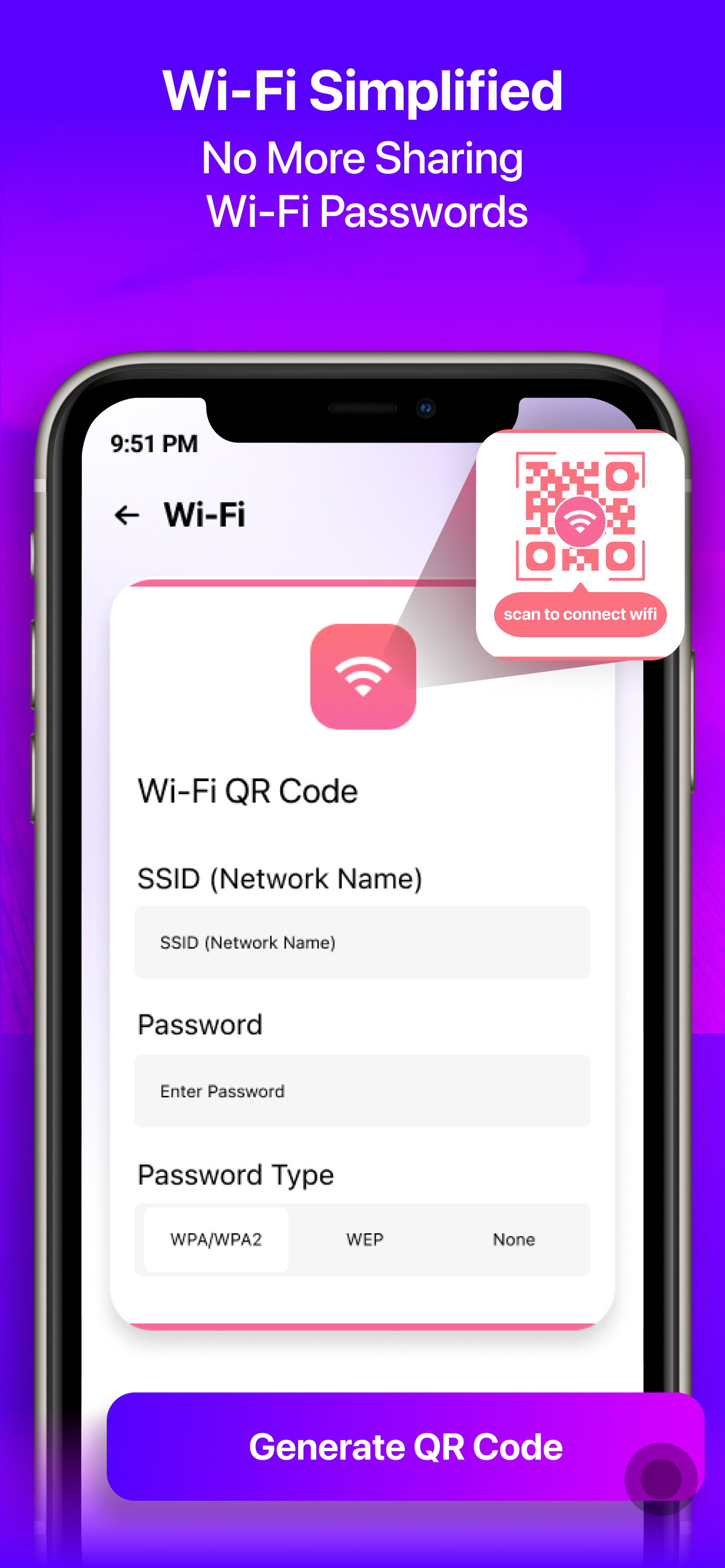 QR Code Generator QR Scanner
