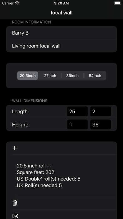 focal wall Screenshot