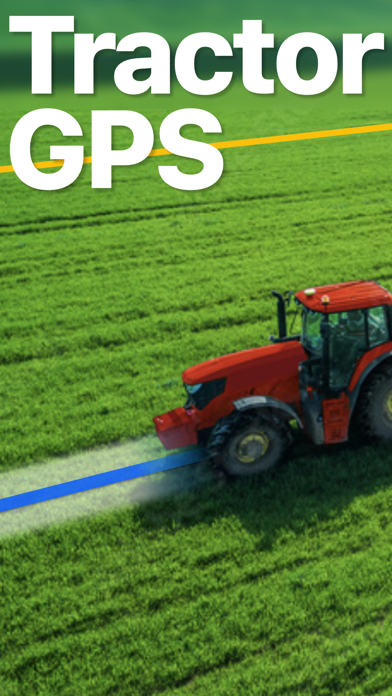 Tractor GPS - Field Guidance Screenshot