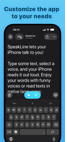 SpeakLine – Text to Speech Screenshot 4 of 5