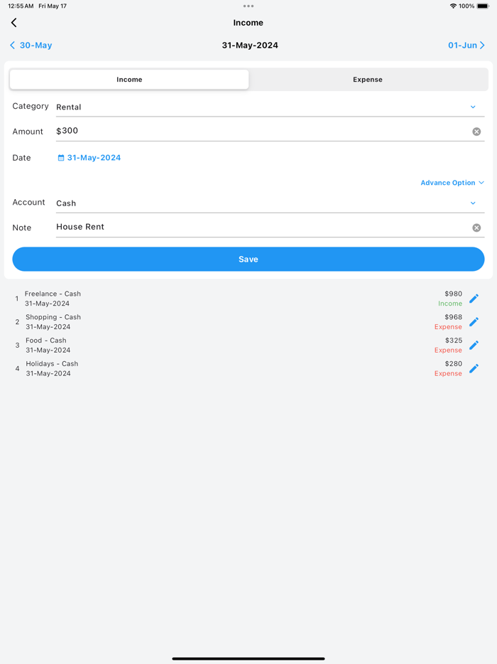 Money Manager Budget Pro